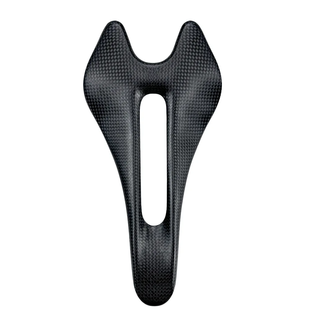 Sillín de Bicicleta de Carretera BUCKLOS, Completamente de Carbono, 240*120mm, Sillín de MTB de Carbono, Ultraligero, Asiento de Bicicleta Plegable, Cojín de Carbono