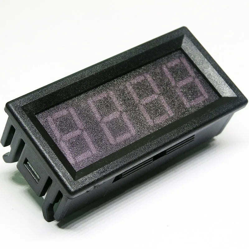 UART TTL Serial Port Digital Tube Display Module, 4-Digit 0.56 Inch Display Header, Shell Type, Receiving Data for MCU Control