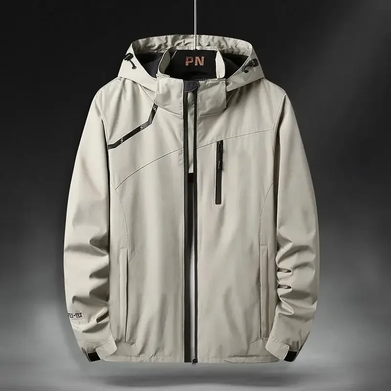 

Outdoor Jacket Windbreaker Men Plus Size 5XL 6XL 7XL Windproof Rainproof Coat Big Size Men Clothing Jaqueta Masculina Inverno