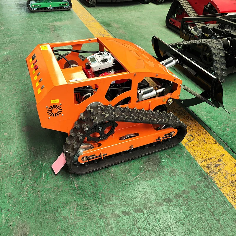 Multifunctional crawler remote control lawn mower, power all-terrain remote control lawn mower