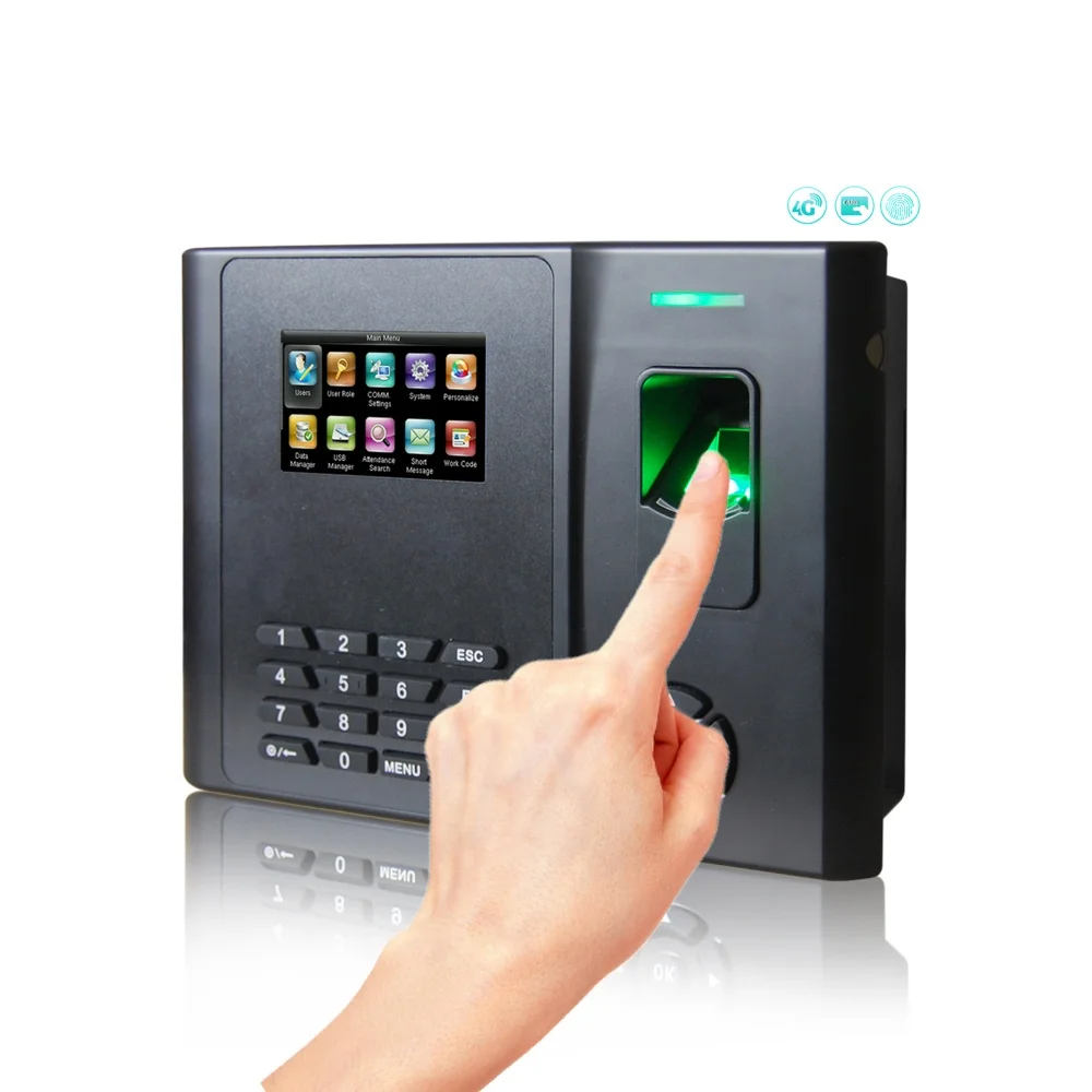 RFID Card Reader Access Control System With TCP/IP USB Biometric Fingerprint Biometric Time Attendance System With 4G GT210