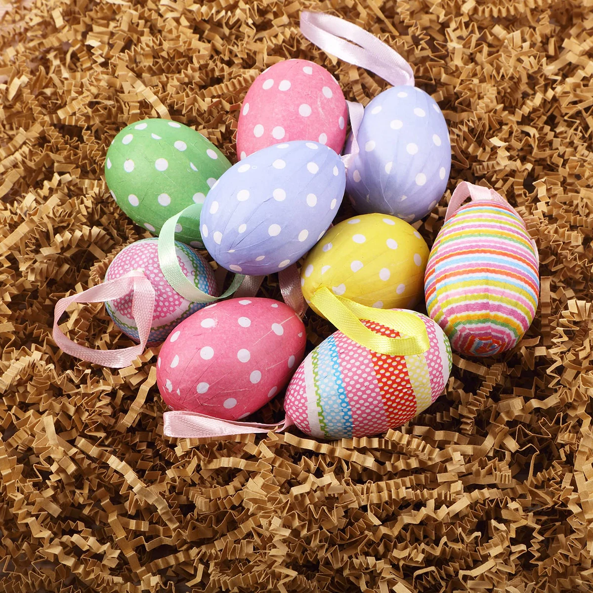 100g Colorful Shred Crinkle Paper Raffia Shredded Confetti Birthday Gift Box Filling Material Wedding Party DIY Packaging Decor