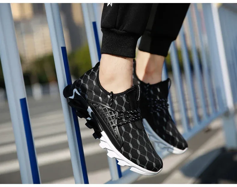 Herren Sportschuhe Atmungsaktive Freizeit Wanderschuhe Herrenmode Kleidung Tennis Sportschuhe – Detail 9