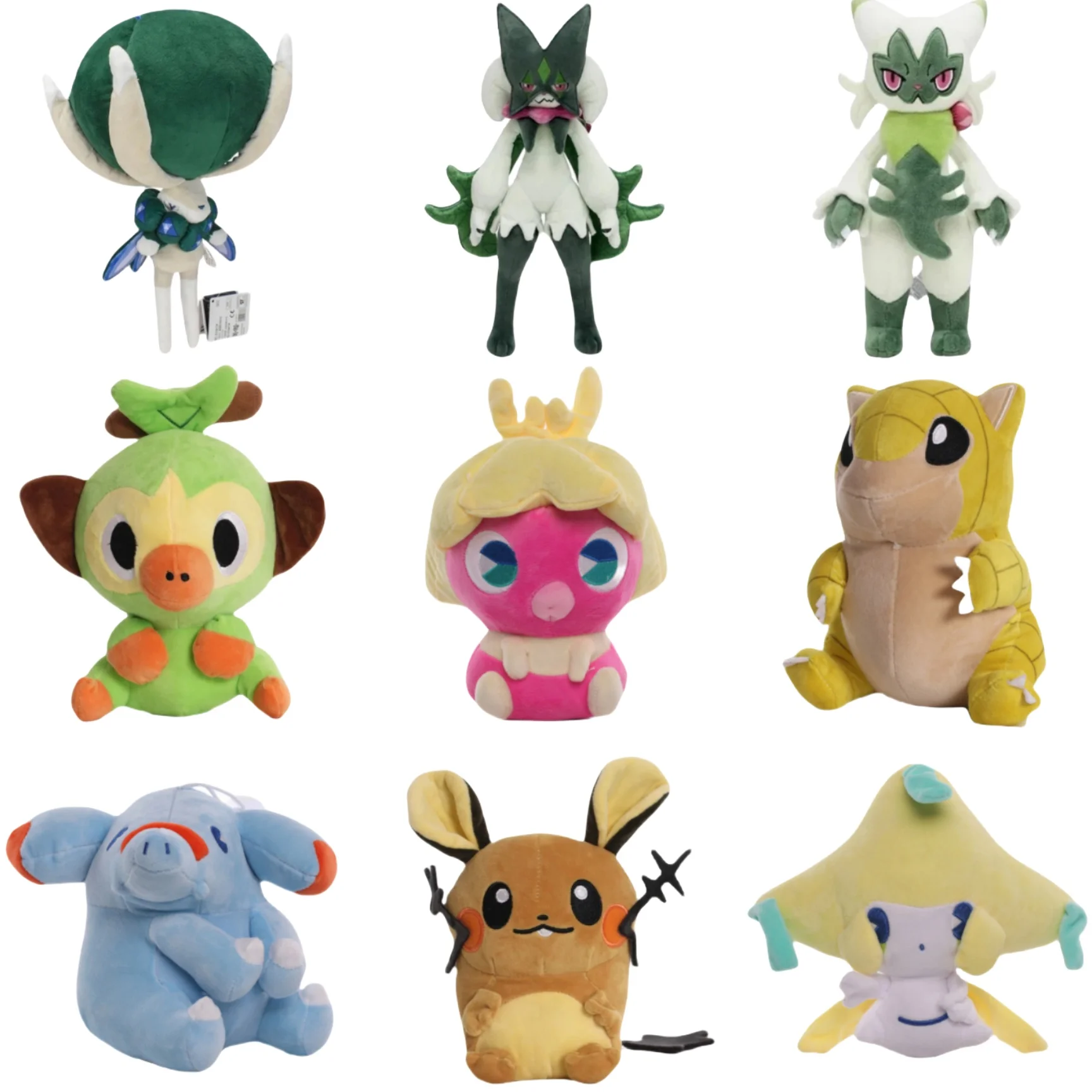 Pokemon Pikachu Plush Grookey Sobble Charizard Sudowoodo Floragato Cubone Sandshrew Peluche Toys Hobbies Exquisite Birthday Gift