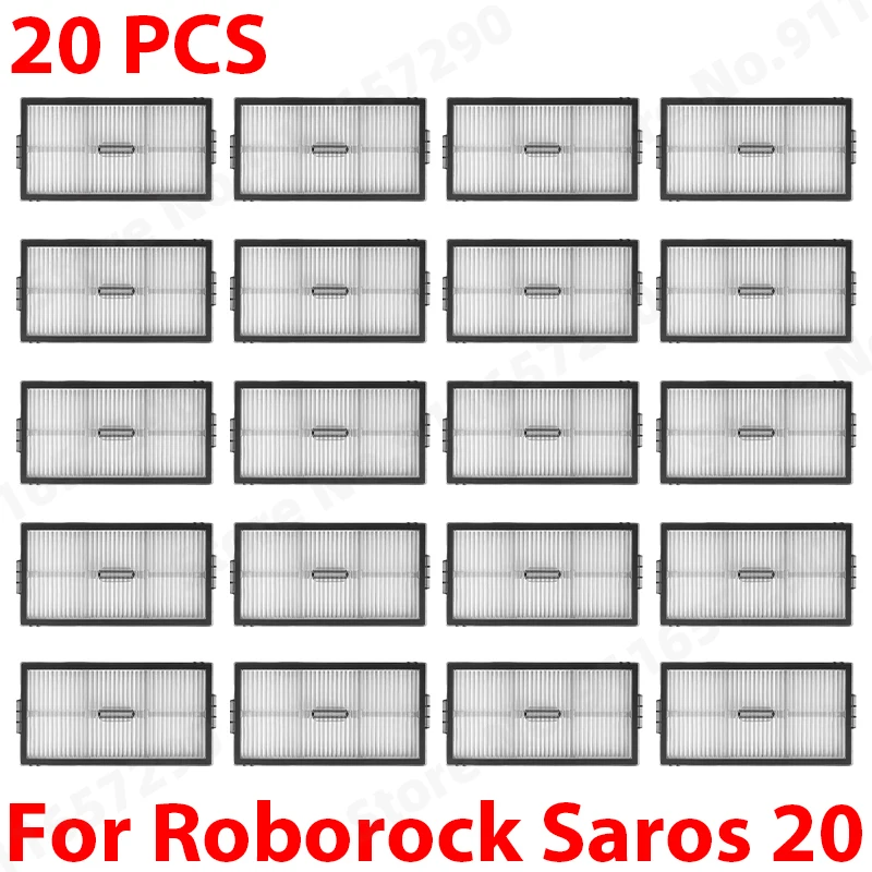 For Roborock Saros 20 Spare Parts Main Side Brush Mop Cloth Hepa Filter Dust Bag Robot Vacuum Cleaner Replacement Accessories image 3