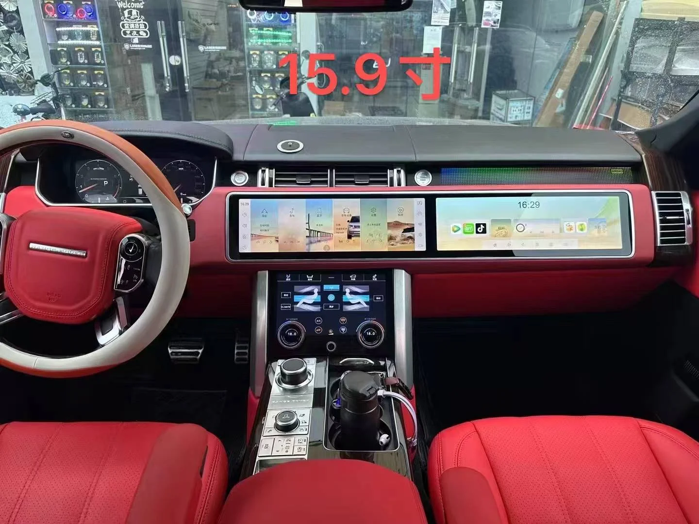 

Dual Screen HD Car Multimedia Radio For Land Rover Range Rover Vogue L405 Sport L494 2013-2017 Carplay Android Auto stereo GPS