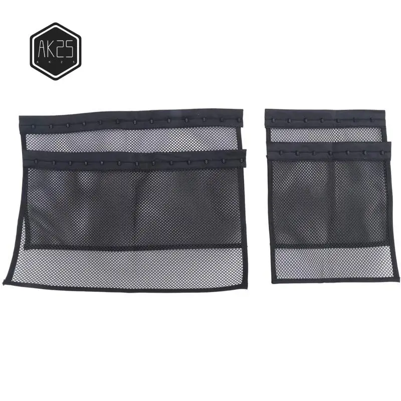 

AK25-4PCS Длина N Lock Носилки для волос, кольцо для завивки волос, сетка для завивки сетки для предотвращения усадки (7 дюймов + 13 дюймов)
