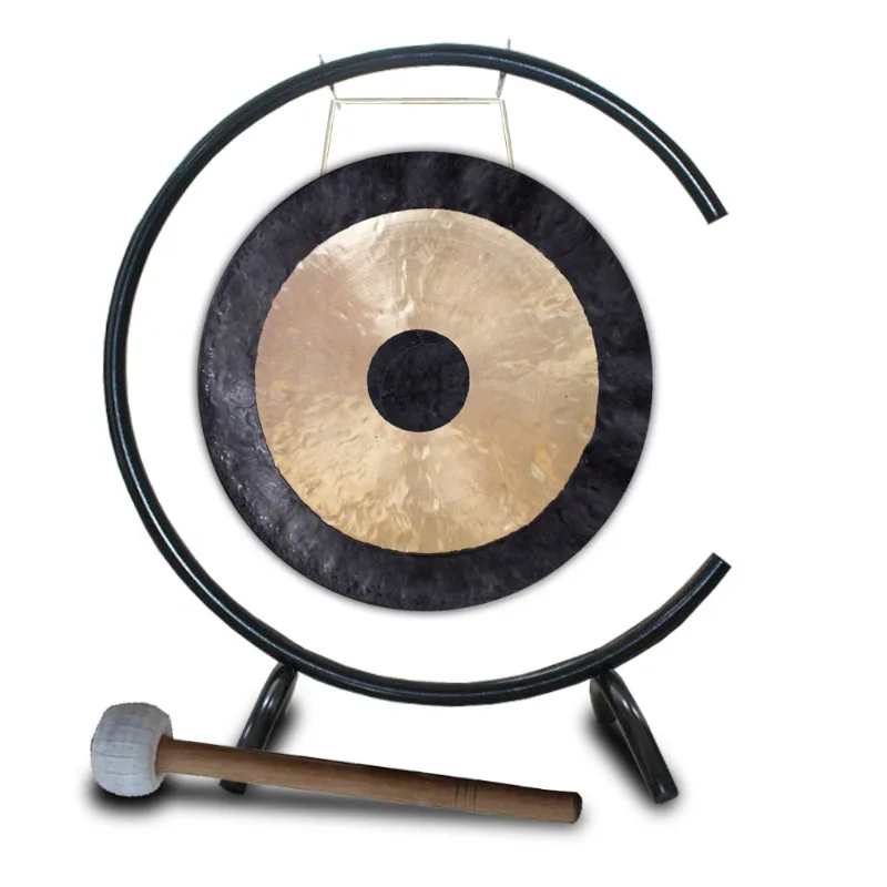 18-Inch high-quality economical handmade personalized C-shaped gong stand