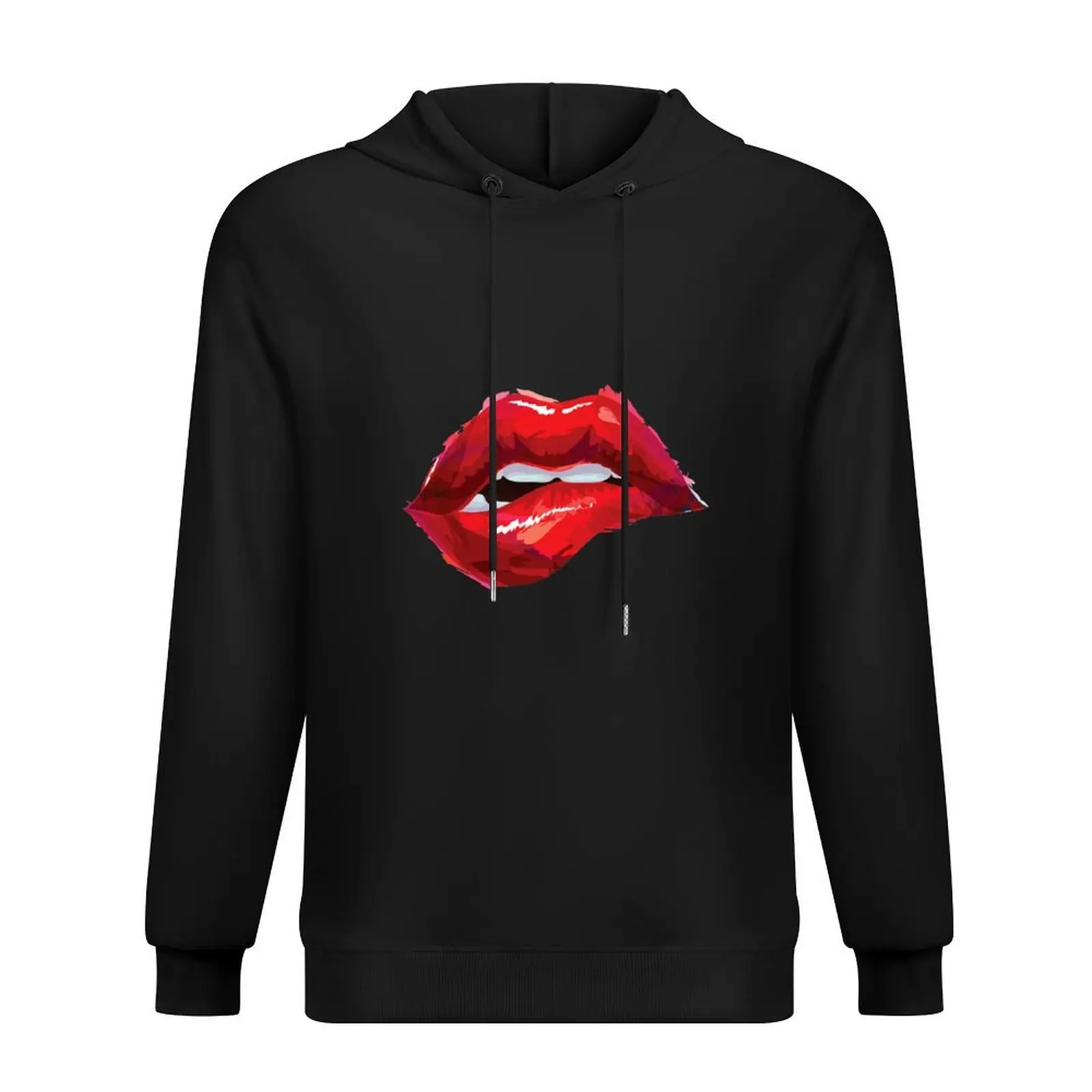 

Lip bite Hoodie graphic t shirts men autumn jacket men men's sweat-shirt men's coat big size hoodie