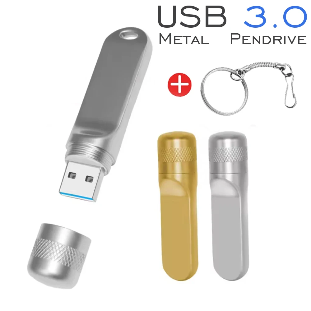 

100% высокоскоростной микрофон реальной емкости ​ ​ USB 3.0 флэш-накопитель 128 ГБ мини-металлическая карта 64 ГБ золотой флэш-накопитель креативный подарок