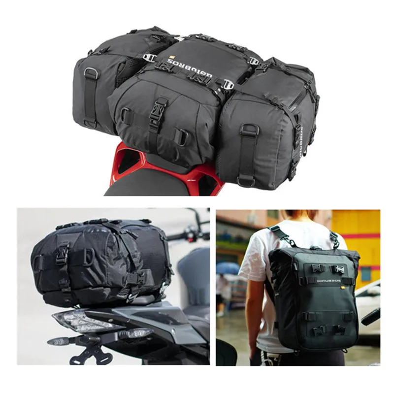 Free Shipping Uglybros Motorcycle Rear Bag Multifunction Waterproof Motocross back seat bag Outdoor Riding Luggage Moto packag 