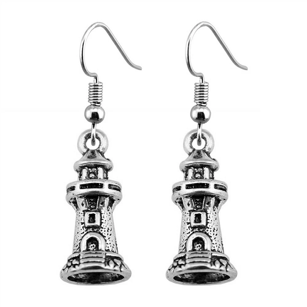 Jewelry For Woman Couple Pendants Drop Earrings Building Travel  Wholesale