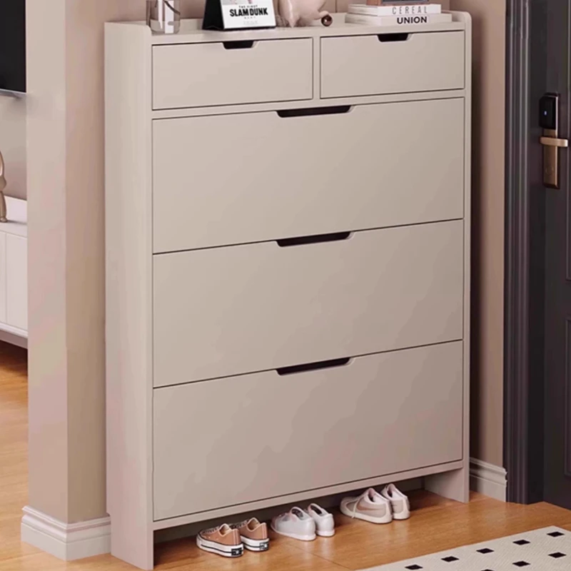 Drawers Outdoor Shoe Cabinets Italian Storage Closet Hallway Shoe Racks Office Rotating Szafka Na Buty Furniture Living Room
