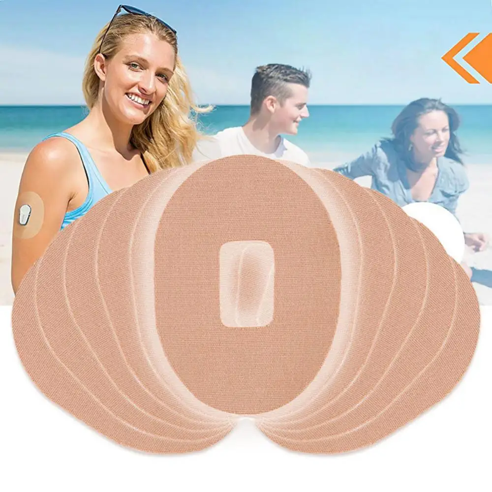 1~5PCS 30x Waterproof Sensor Patch Self-Adhesive Sticker Face Body Breathable Sweat-Absorbing Sports Patch Cover Overpatch Drop