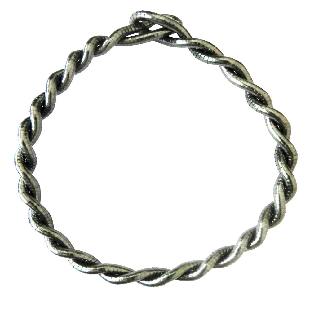 Punk Bendable Silver Choker Jewelry Alloy Necklace Snake Necklace Snakelike Bracelet