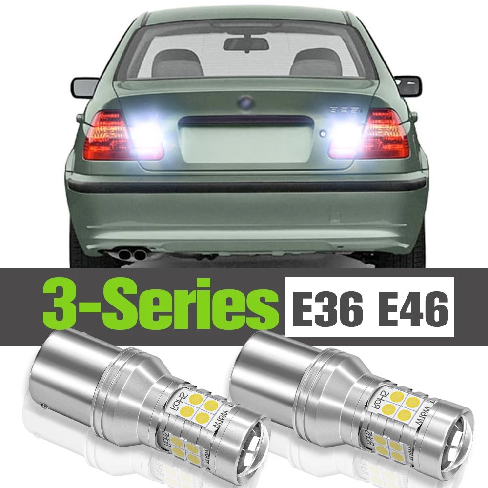 

2x LED Reverse Light Accessories Backup Lamp For BMW 3 Series E46 E36 1997 1998 1999 2000 2001 2002 2003 2004 2005 2006 2007