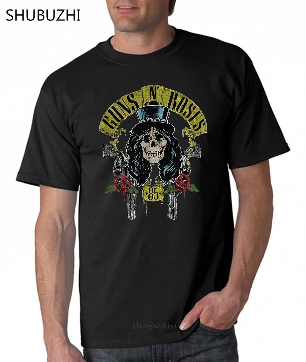 Guns N‘ Roses ‘Slash 85‘ T-Shirt - New & Official cotton tshirt men summer fashion t-shirt euro size