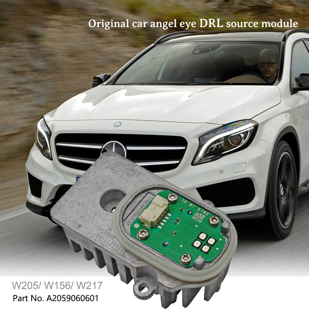 

Car LED Daytime Running Light Control Unit Module for Mercedes-Benz W205 W156 X156 2015-2016 A2059060601