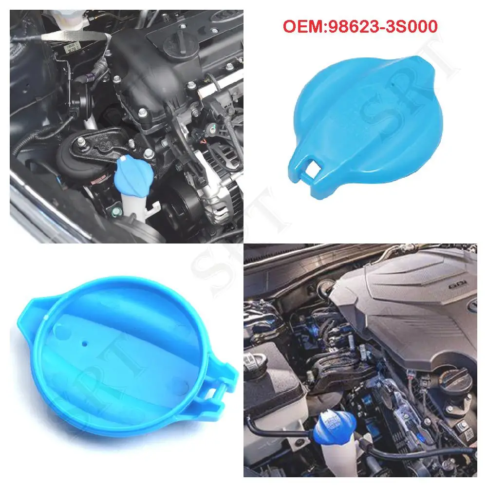 

Car Accessories 986233S000 Fits for Kia Rio 1.6L 2012-2017 Cadenza 3.3L 2012-2016 Windshield Wiper Washer Fluid Reservoir Cap