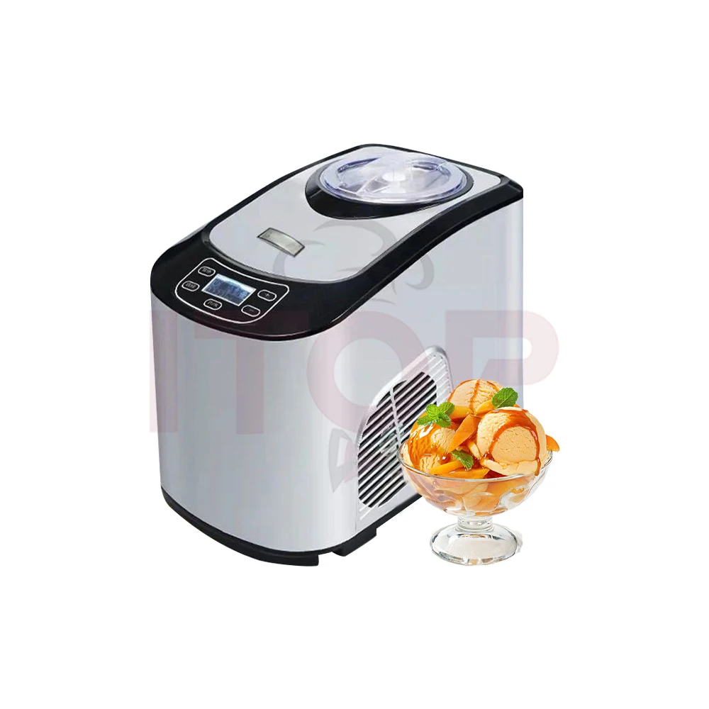 Macchina per fare il gelato morbido Macchina per yogurt gelato con raffreddamento ad aria dura/morbida Macchina per gelato di alta qualità