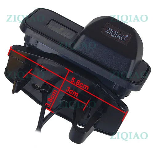 Imagen 2 del producto ZIQIAO para Toyota Corolla 2007-2013 Auris asistencia de estacionamiento cámara de visión trasera HD HS027