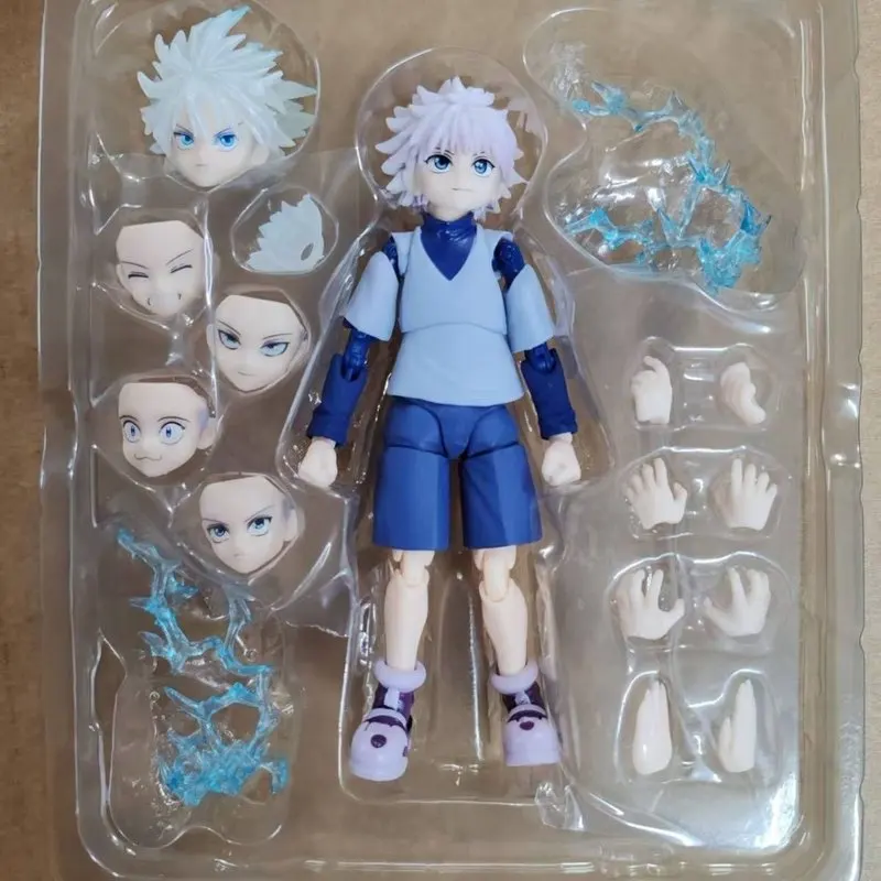 

Новые высококачественные фигурки Hunter×Hunter: Килуа Золдик и Гон Фрикс, коллекционная подвижная модель, набор игрушек, подарок