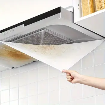 Ztluštěná nerezová kuchyňská přepážka proti oleji, odolná proti stříkajícímu oleji pro smažení, integrovaná přepážka sporáku, odolná vůči vysokým teplotám 8 nejlepší prodej samolepky odolné proti kuchyňskému oleji - №4