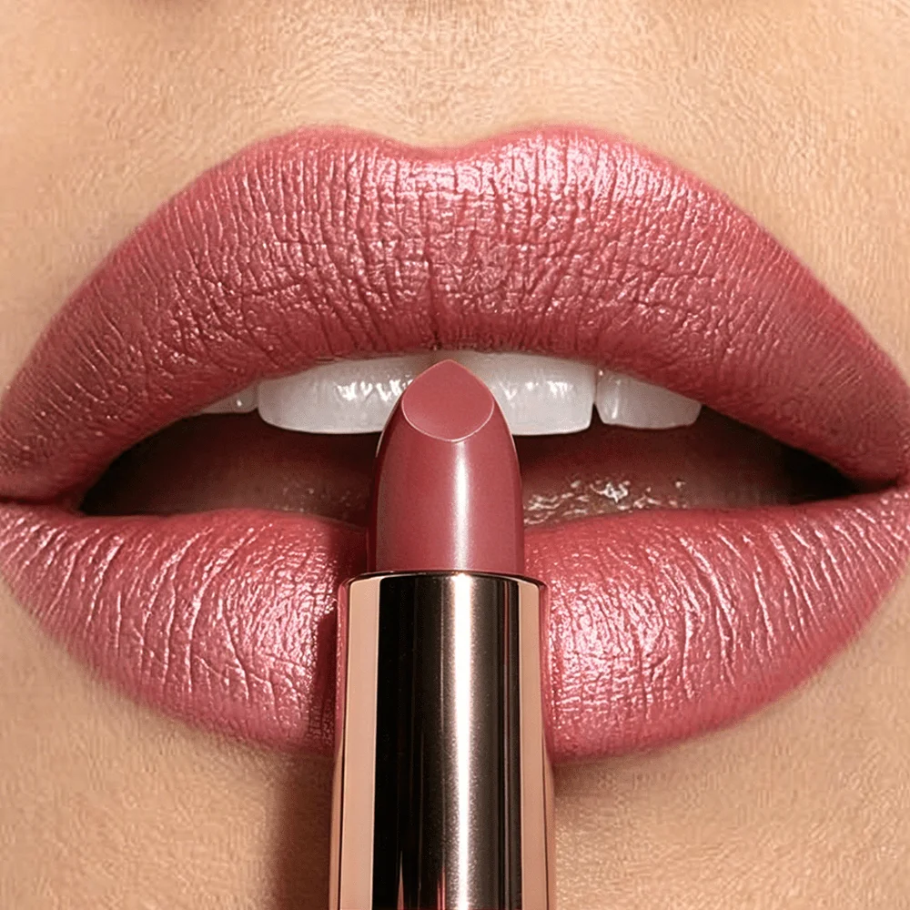 JUJU DREAM Matte Velvet Lipstick Waterproof Long Lasting Nude Pink Lip Makeup Moisturizing Lip Gloss