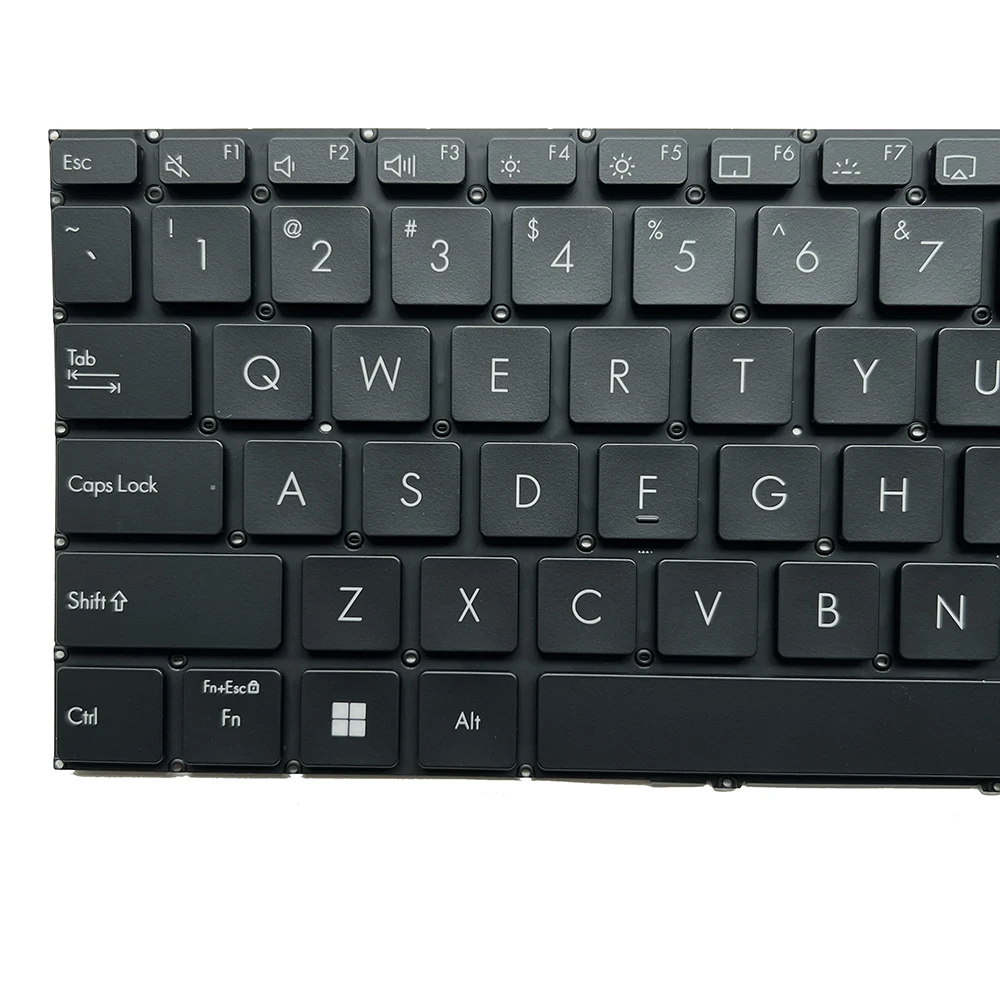 Imagem -04 - Teclado Eua Rússia para Asus Vivobook X3500 M3500q M3500qa M3500qc D3500 X3500p X3500pa X3500pc ru