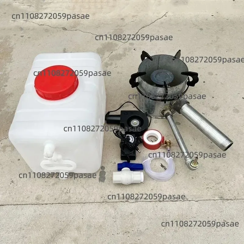 Blue Fire Waste Furniture Indoor Heating Artifact New Cooking Oil Furniture Waste Oil Burner Full Set of Furnace Accessories