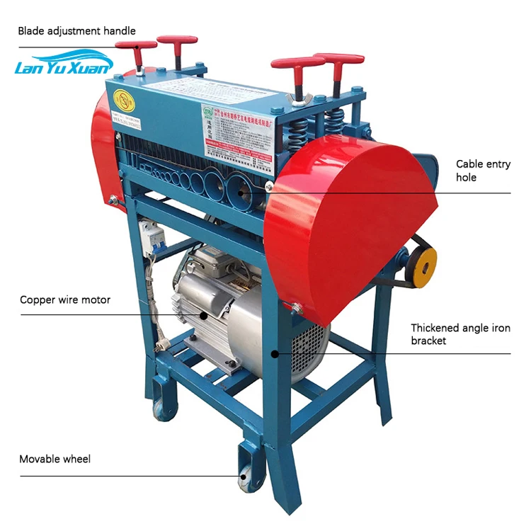 

Shineworld SWM- MSY50 Multicore cable wire cutting stripping machine wire stripper machine