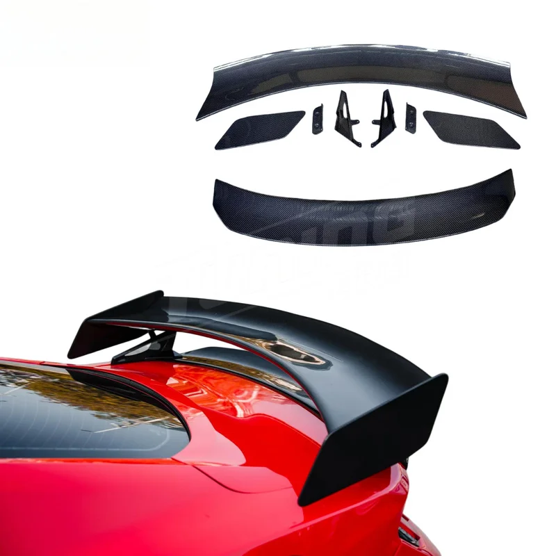 Carbon Fiber SC Style Wing Spoiler Ducktail Fit For Mustang S650 GT Eco Dark Horse 2024 4
