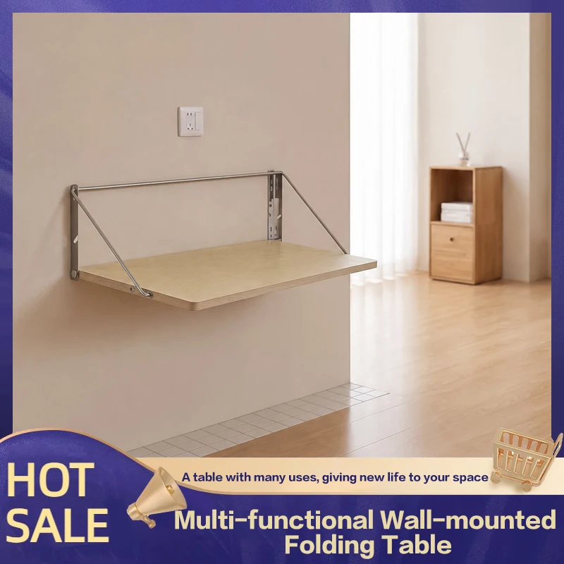 Space-Saving Wall Mounted Folding Desk