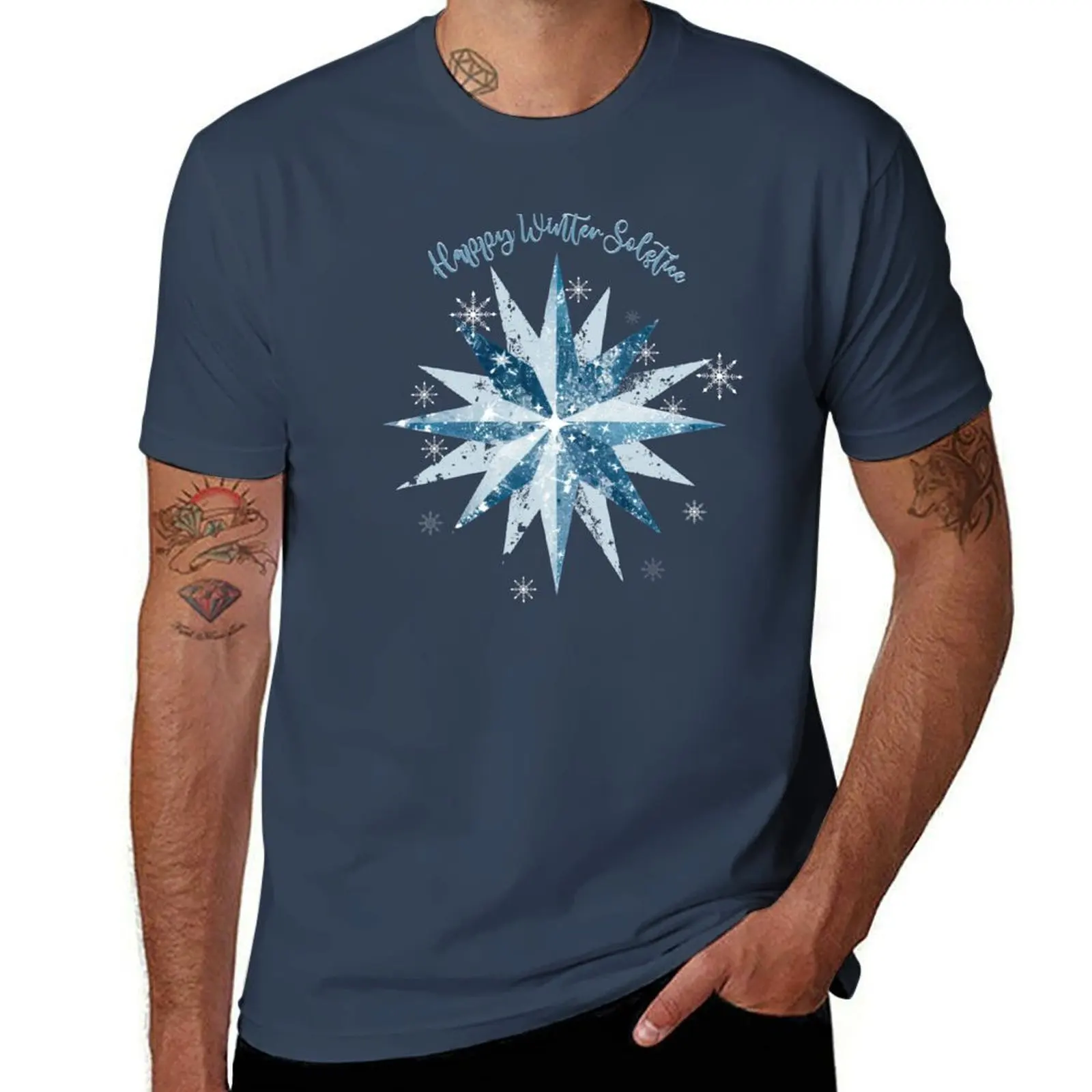 

Solstice Star T-Shirt oversize t-shirts man graphics mens shirts graphic tee