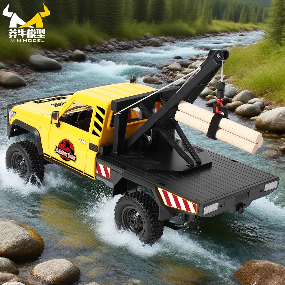 MN نموذج 1/12 4x4 RC الغوص الخوض ديناصور جولة سيارة جميع التضاريس الإنقاذ مركبة الهندسة تسلق شاحنة لعبة الزاحف للكبار
