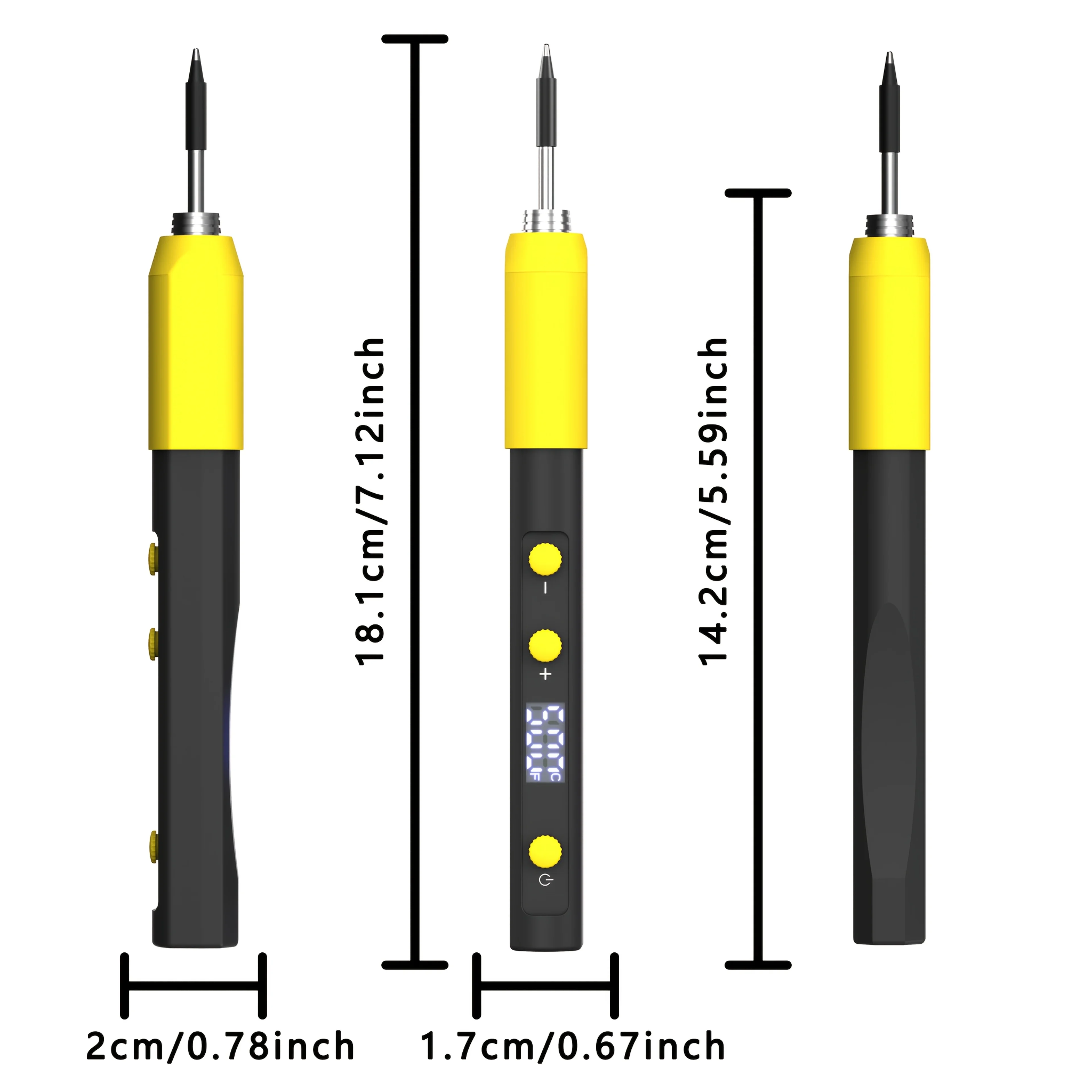 Portable Digital USB Soldering Iron Pen Kit Plug‑and‑Play Welding Tool for Electronic Repair DIY 2Tips Screwdriver Stand Solder