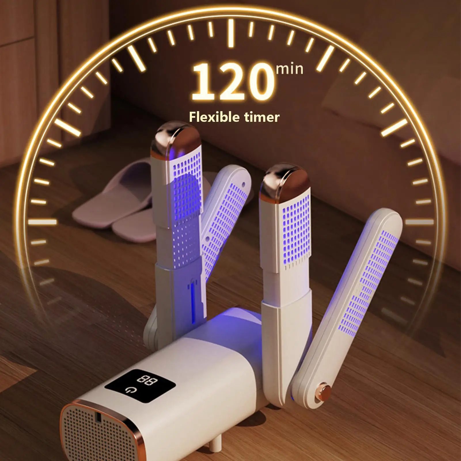 

Shoe Dryers For Sneakers 4 Drying Ports Odor Eliminator Warmer Electric Deodorizer Warmer For Home Travel Shoe Sneaker Glove