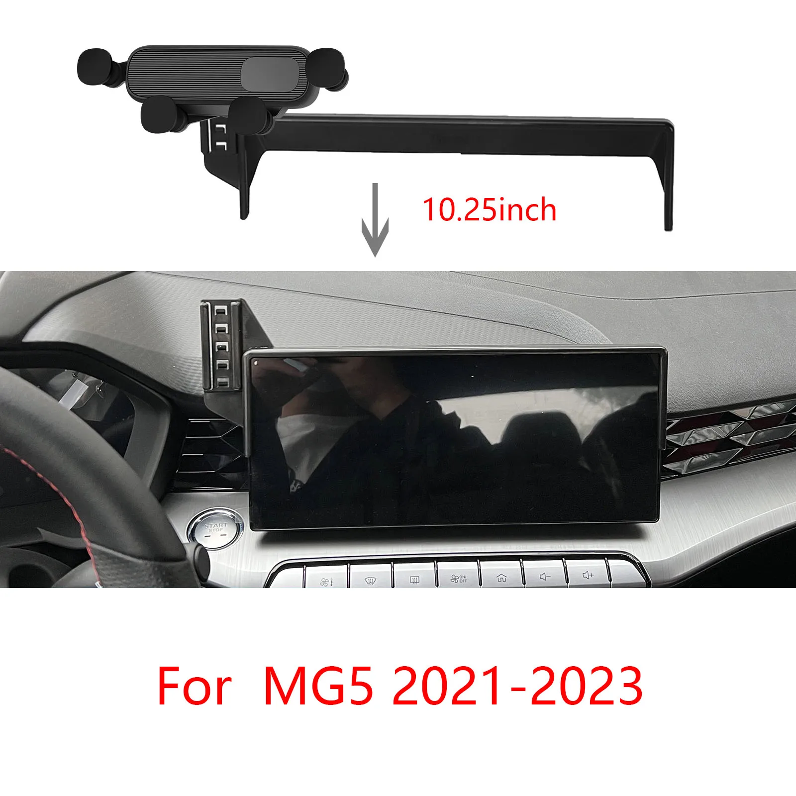 

Car Mobile Phone Holder for MG 5 MG5 GT EV 2021 2022 2023 GPS Bracket Navigation Stand Auto Accessories