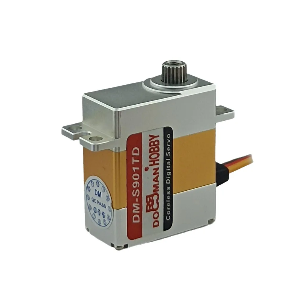 DORCRCMAN DM-S901TD سيرفو 6 كجم محرك Coreless جميع غلاف معدني من الفولاذ المقاوم للصدأ والعتاد أجهزة رقمية للطائرات النموذجية #4