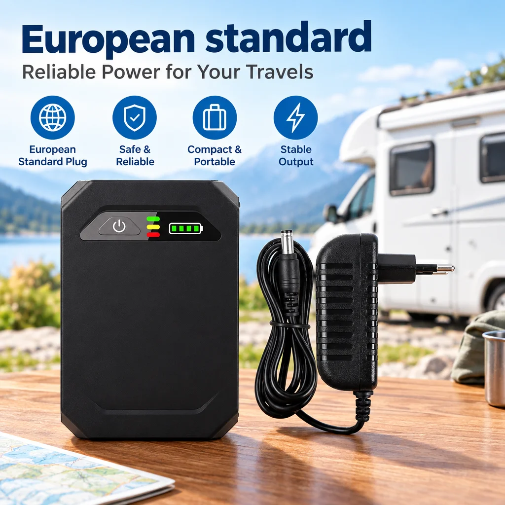 UPS Power Supply 5V 9V 12V 10ms Fast Switch Zero Reboot Uninterrupted Power Backup Buzzer Alarm Multi-protection Emergency Power