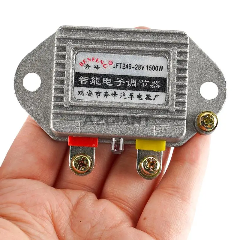 12V/24V universal car truck vehicle JFT249D T149D generator intelligent electronic regulator 28v (24V) 14V (12V) 1500w regulator