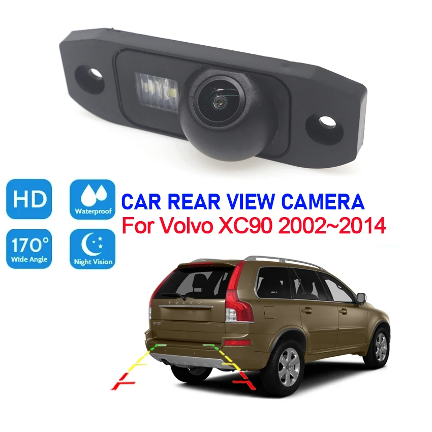 Car Backup Rear View Camera For Volvo XC90 2002 ~ 2014 CCD Full HD Night Vision Car Reverse Parking Camera high quality RCA