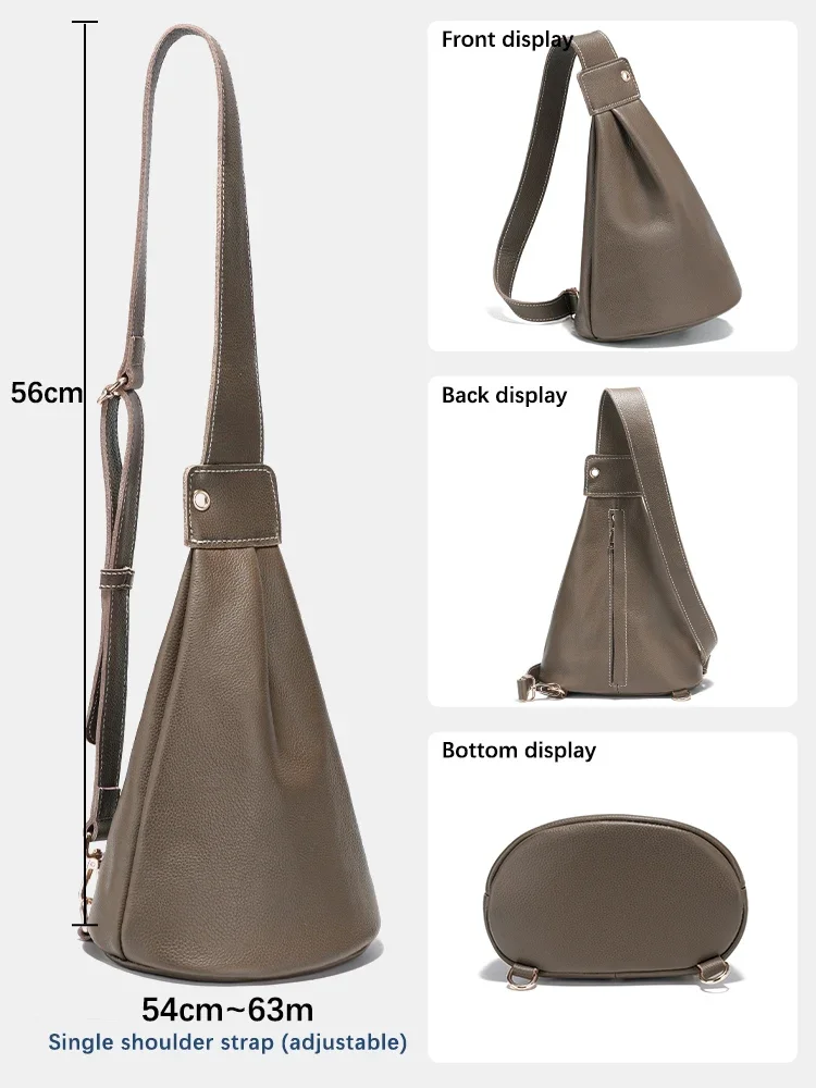 Zency Shoulder Bag Casual Multi-Functional Women Sports Rucksack Travel Pack Sling Bag Cross body