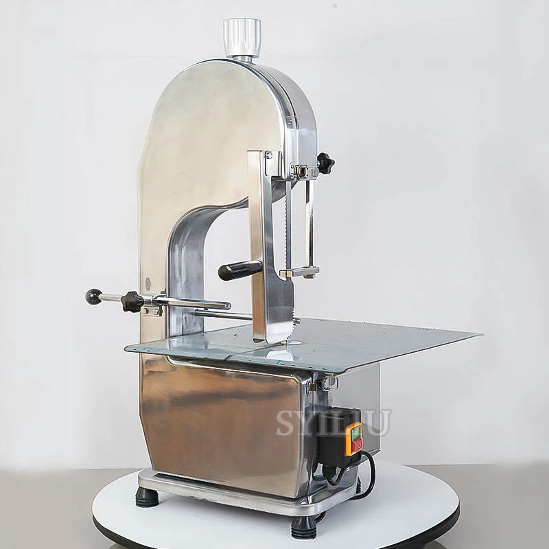 Small Type Good Price Bone Cutter Machine Desktop Electric Bone Saw Machine Bone Sawing Cut Machine Meat Shop Use