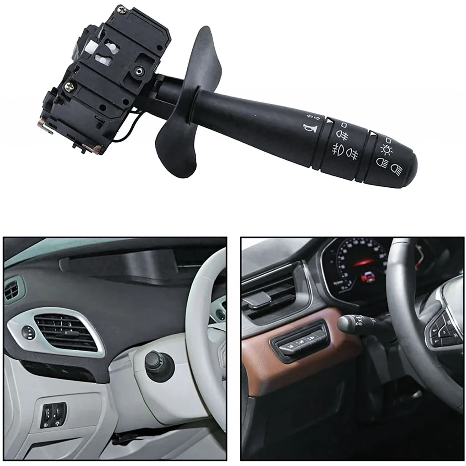 สวิตช์ไฟเลี้ยว 6001551361 สำหรับเรโนลต์ โลแกน ดาเซีย ซานเดโร วากอน คันเกียร์พวงมาลัย อะไหล่ทดแทน 251604