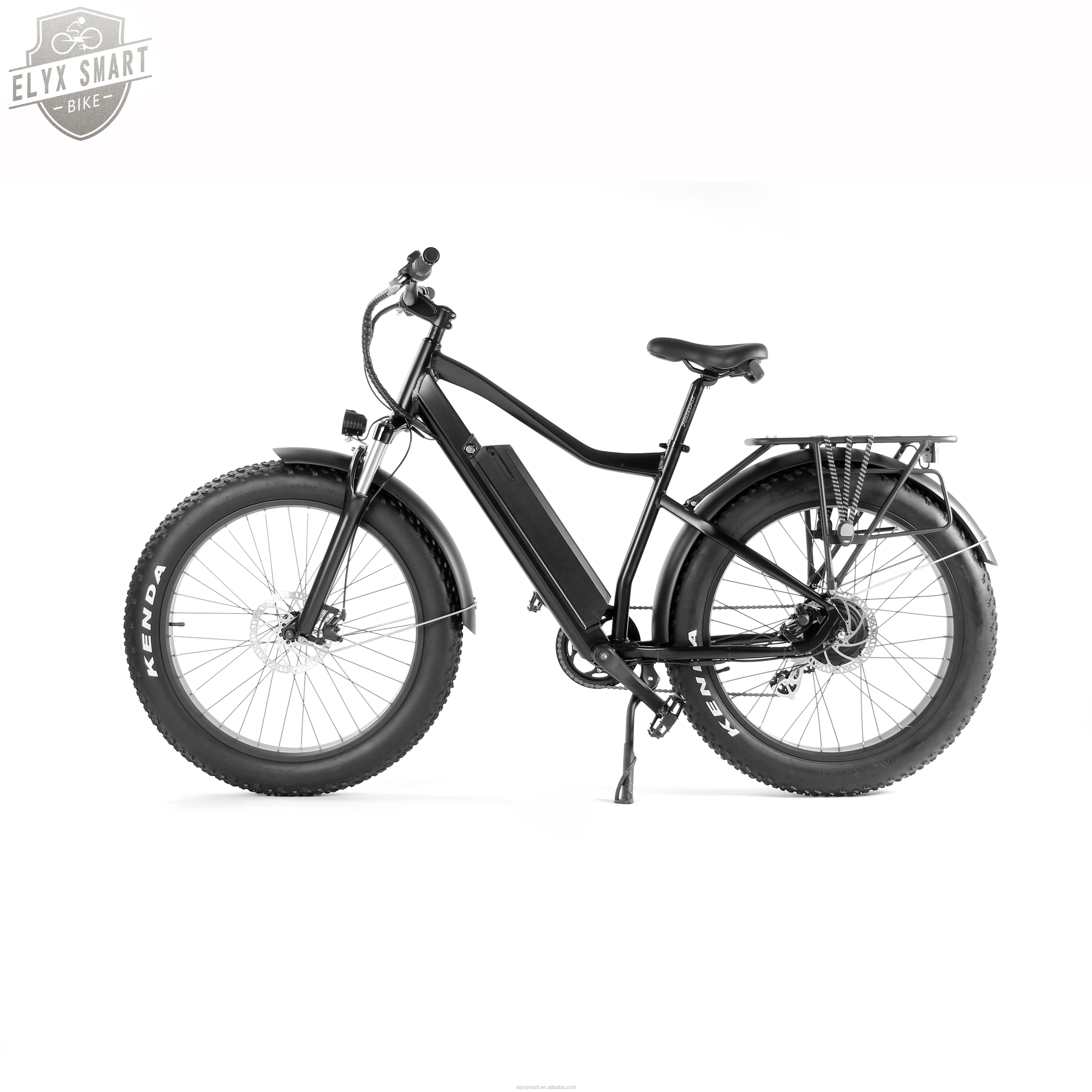 

ATV&UTVAres Chinese 500w 26inch 4.0 Customized Black White Fat Tire Ebike Electric Bicycle Electric Mountain Bike