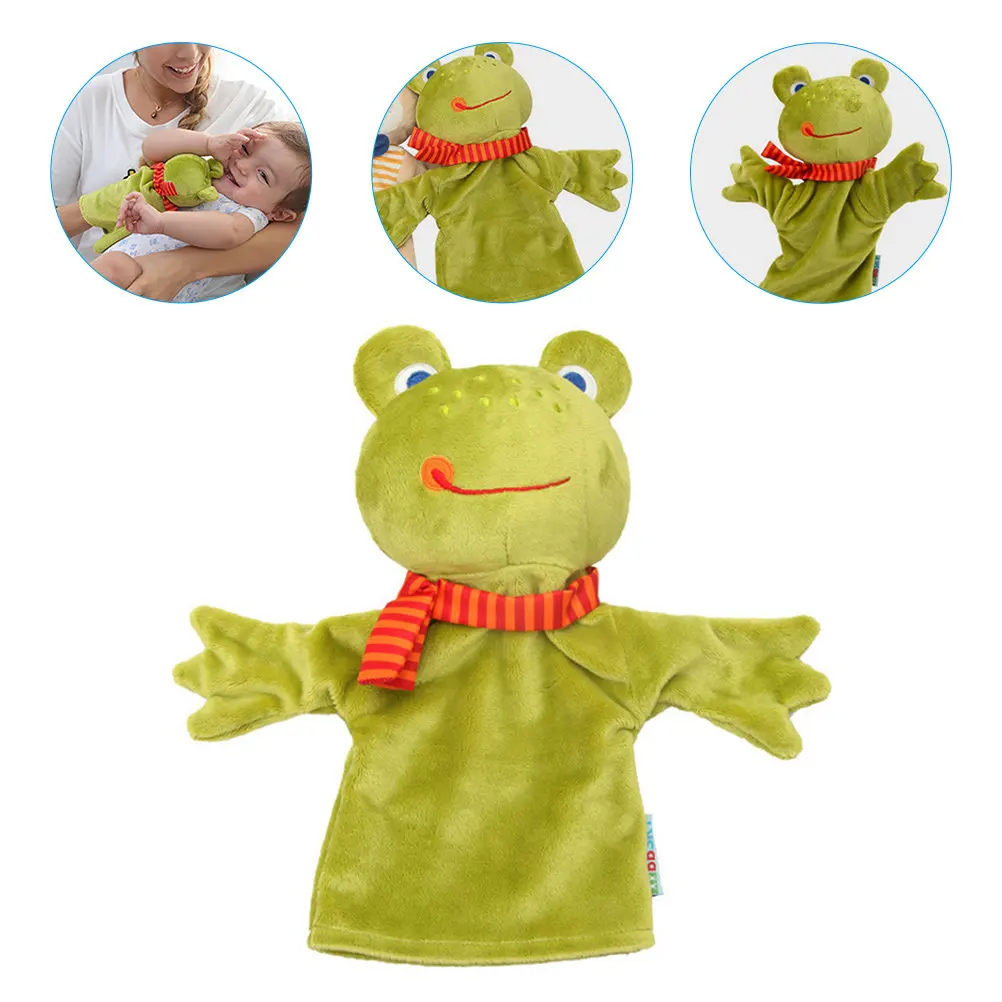 

Lifelike Animal Hand Puppet Kids Creative Thinking Soft Washable High Temp Safe Natural Material