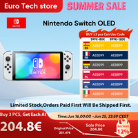 Nintendo Switch OLED Model 7 Inch Screen Joy‑Con Handle Enhanced Audio Adjustable Console Stable TV Mode Video Game