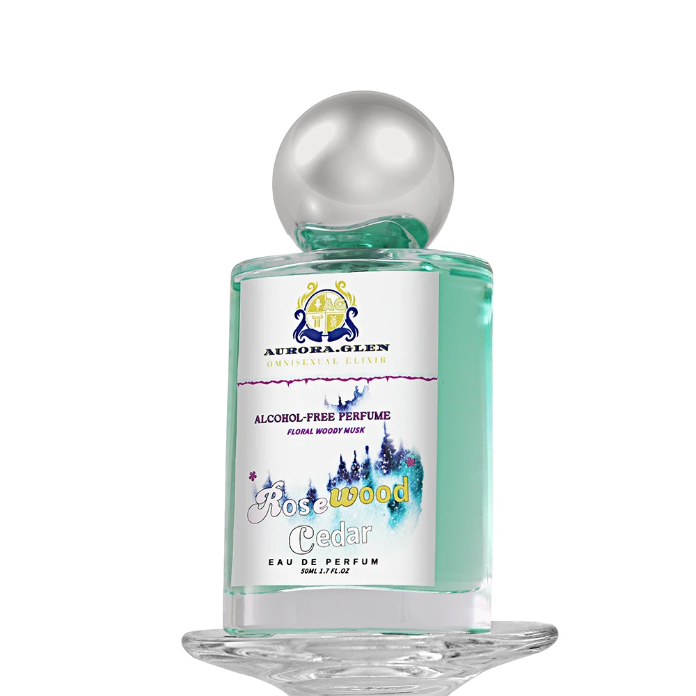 Drewniany i cedrowy perfumy zimowe bez alkoholu, unisex, zapach drewniany dla kobiet i mężczyzn, bogaty zapach, 50 ml, idealne na prezent na Boże Narodzenie lub urodziny.