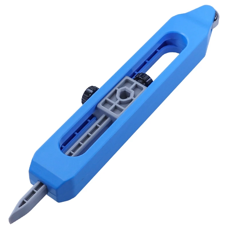 New Profile Scribing Ruler Contour Gauge With Lock Adjustable Locking Precise Woodworking Gauge Measurement Tool